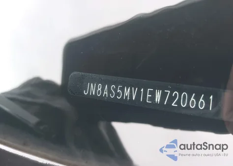 2014 Nissan Rogue Select S из США, поврежденный, VIN JN8AS5MV1EW720661